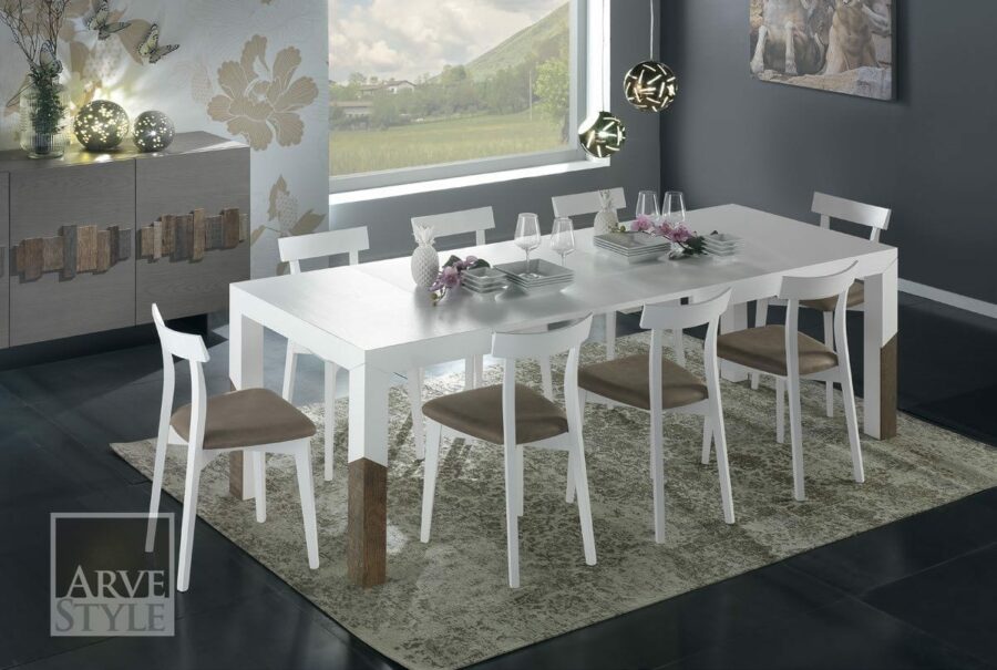 Tavolo Amalia legno antico - immagine 2