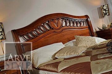 Letto Armonie intagliato