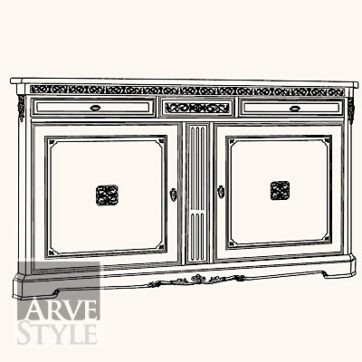 Credenza Villa F-03/GZS
