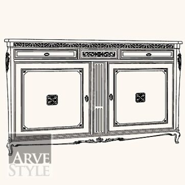 Credenza Villa F-09/G7C