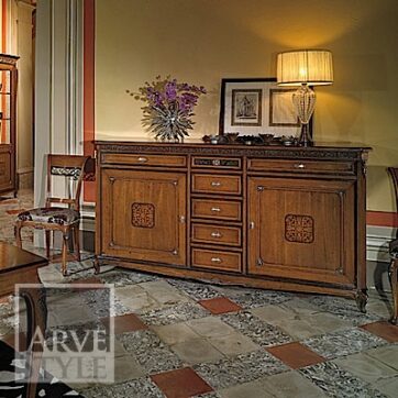 Credenza Villa intarsiata F-14/I7S