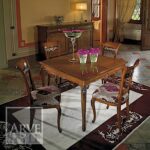 Tavolo allungabile Villa intarsiato F-55/T110