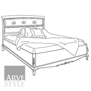 Letto Villa laccato F-66/7GL