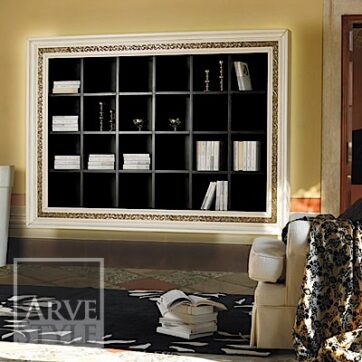 Libreria Villa laccata F-3000