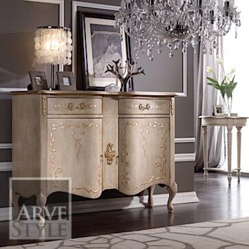 Credenza Jenny vero argento