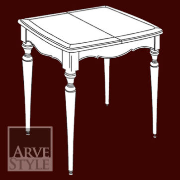Tavolo allungabile Chanel
