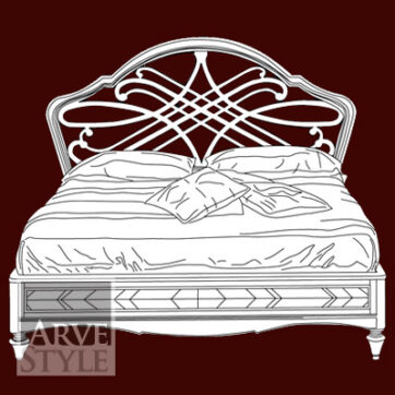 Letto Chanel traforato