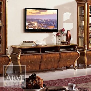 Porta TV intarsiato
