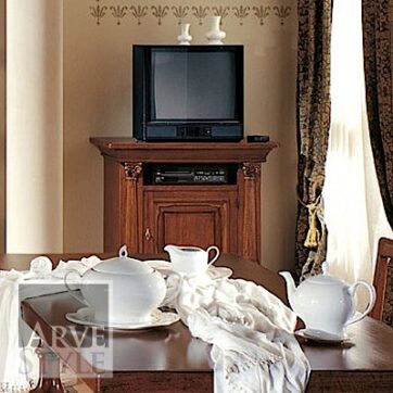Porta TV intagliato