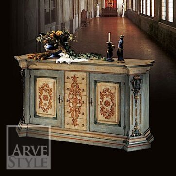 Credenza dipinta