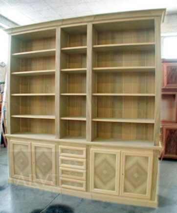 Libreria intarsiata