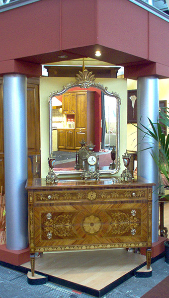 Comò Maggiolini bois de rose