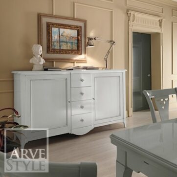 Credenza Salieri 2 ante 4 cassetti