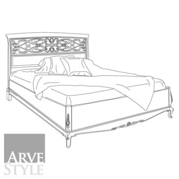 Letto Villa laccato F-64/7GL